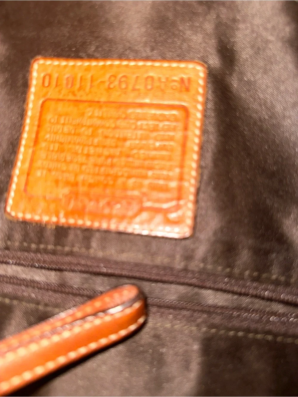 Coach soft leather